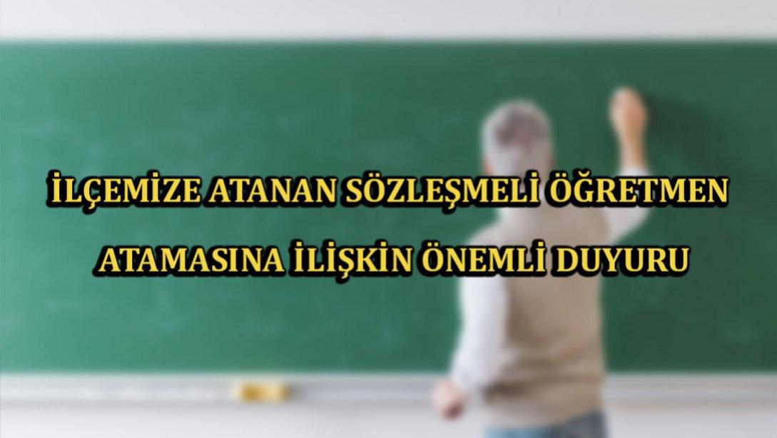 2023 Mayıs Atamasında İlçemize Atanan Öğretmenlerden İstenecek Evraklar